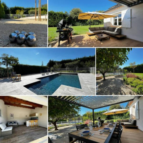 Élégance naturelle: Villa Piscine & Jardin